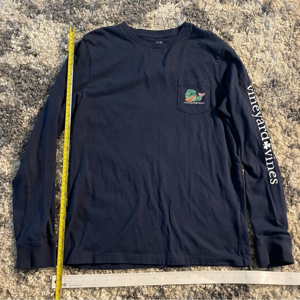 Vineyard Vines Navy Long Sleeve Shirt